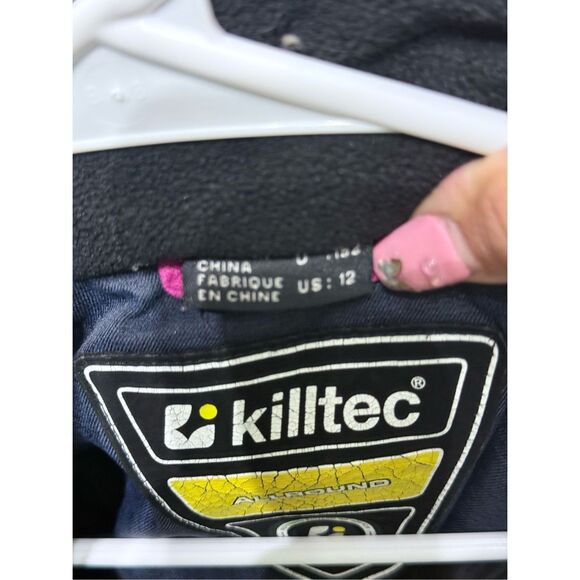 Killtec Iolana All Weather Insulated Hooded Kid's Winter Snow Ski Jacket Coat 12 - Picture 13 of 13